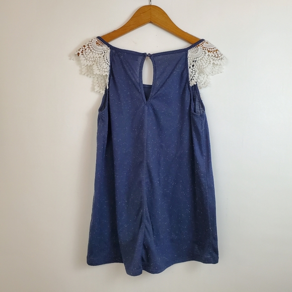 Almost Famous Dream Catcher Lace Sleeveless top - Picture 4 of 7